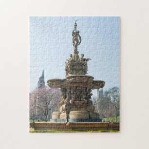 Ross-Brunnen, Edinburgh-Schloss, Schottland Puzzle