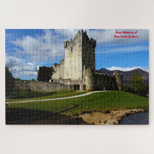 Ross Castle Co.Kerry, Irland. Jigsaw Puzzle (Horizontal)