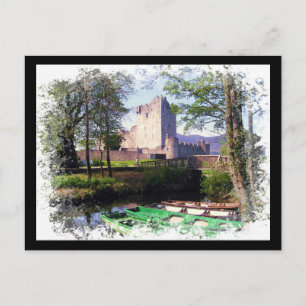 Ross Castle Ireland Postcard Postkarte