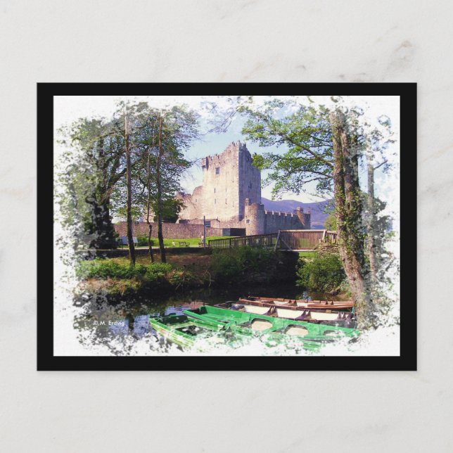 Ross Castle Ireland Postcard Postkarte (Vorderseite)