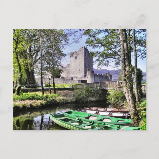 Ross Castle Killarney Postcard Postkarte (Vorderseite)