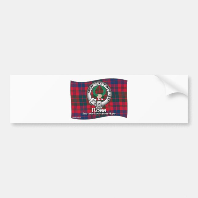 Ross-Clan-Tasse Autoaufkleber (Vorne)