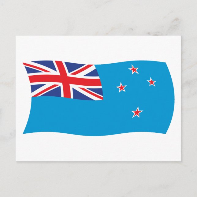Ross Dependency Flag Postkarte (Vorderseite)