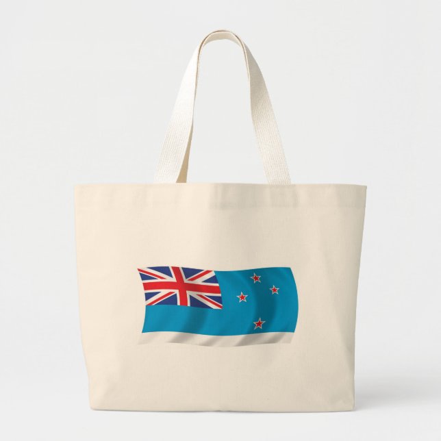 Ross Dependency Flag-Tasche Jumbo Stoffbeutel (Vorne)