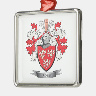 Ross-Familienwappen-Wappen Ornament Aus Metall