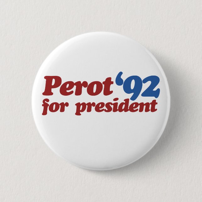 Ross Perot 1992 Button (Vorderseite)