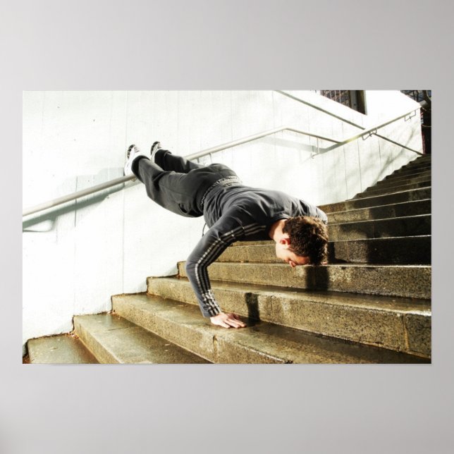 Ross Preston Fitness Poster (Vorne)