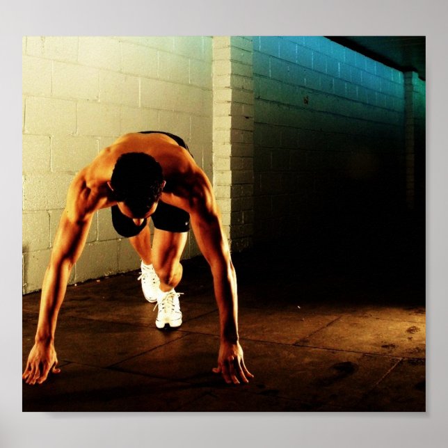 Ross Preston Fitness Poster (Vorne)