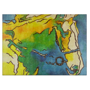 "Ross und Bridle Kontur Art" #ho Schneidebrett