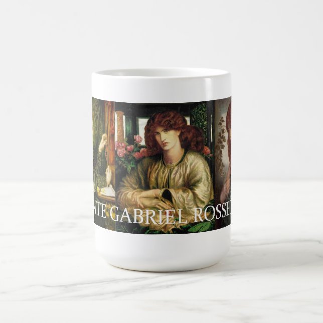 Rossetti Frauen-Collagen-Tasse Kaffeetasse (Mittel)