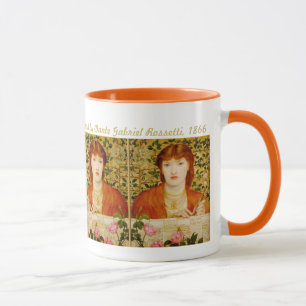 Rossetti Regina Cordium CC0505 Pre-Raphaelite Tasse