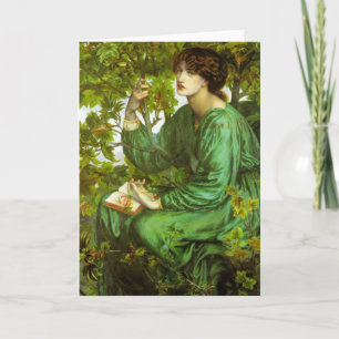 Rossetti The Day Dream Greeting Card Karte
