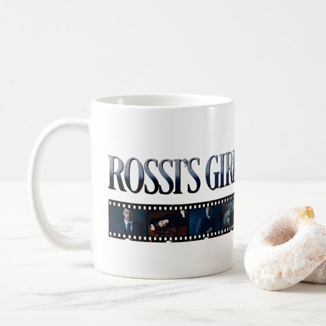 Rossi-Girl-Tasse Kaffeetasse (Mit Donut)