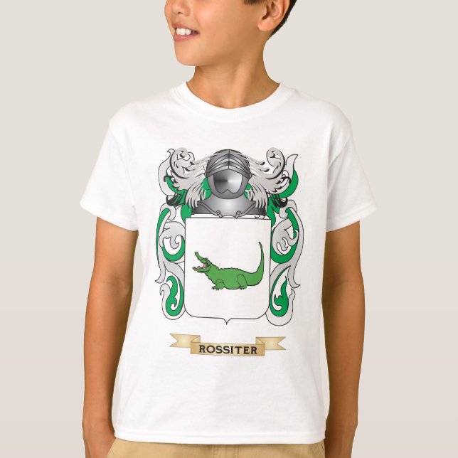 Rossiter Wappen (Familienwappen) T-Shirt (Vorderseite)