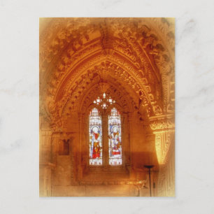 Rosslyn Chapel Räume Postkarte