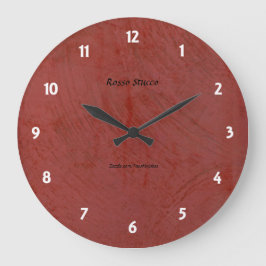 Rosso Stucco Imitate beenden Rund um die Uhr