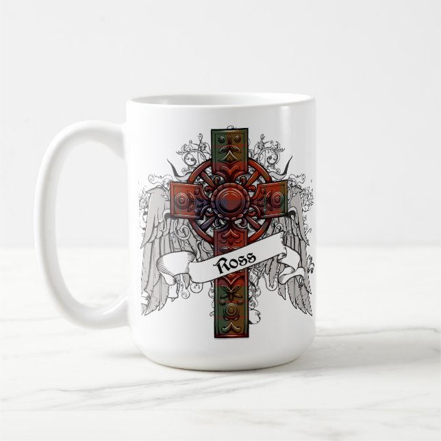 Rosstartan-Kreuz Kaffeetasse (Links)