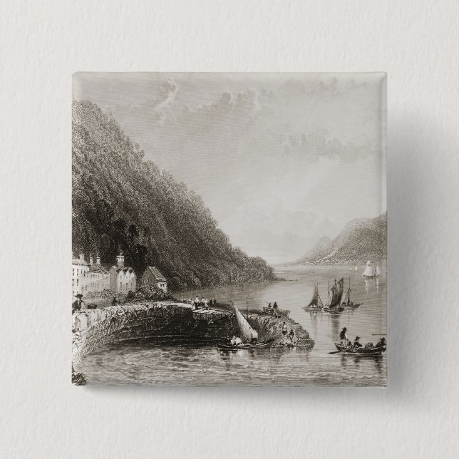 Rosstrevor Pier Button (Vorderseite)