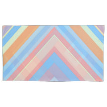 Rost-Blatt-Geometrie-Muster-Kissenbezüge – Modern 