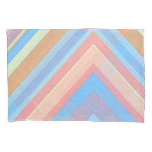 Rost-Blatt-Geometrie-Muster-Kissenbezüge – Modern 