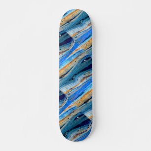 Rost blaue Treibholzplatten Thunder_Cove Skateboard