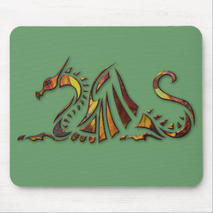 Rost-Drache Mousepad