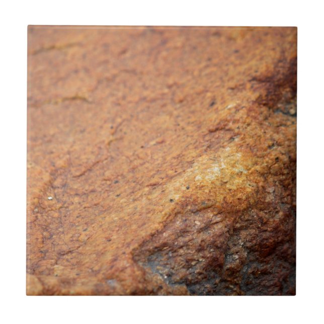 Rost farbiger Granit-Felsen Fliese (Vorderseite)