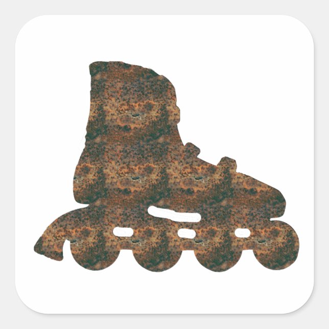 Rost Inline Skate Aufkleber (Vorderseite)
