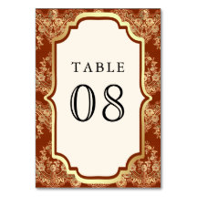 Rost Orange Goldspitze Indische Hochzeit