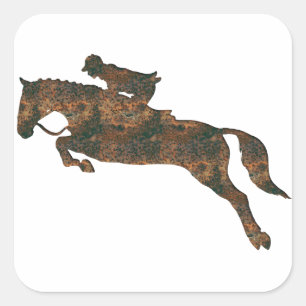 Rost Reiten Aufkleber