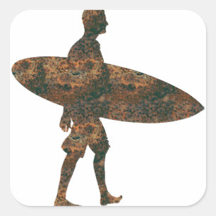 Rost Surfer Aufkleber