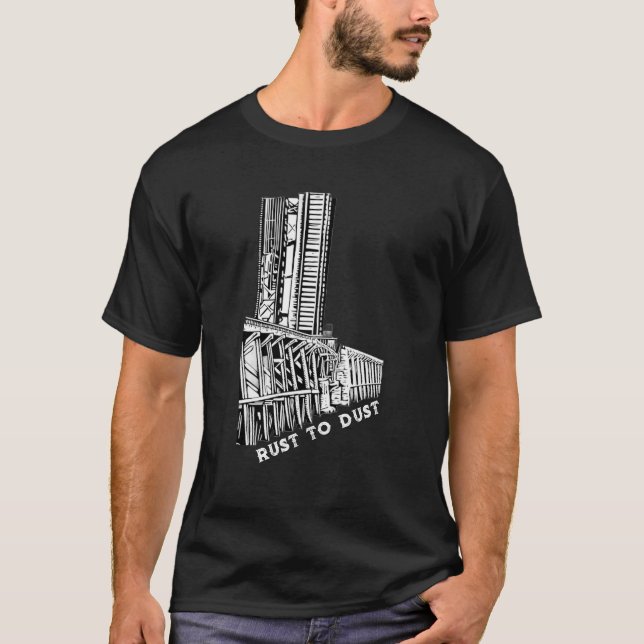 Rost to Dust - Larkspur Trestle T-Shirt (Vorderseite)