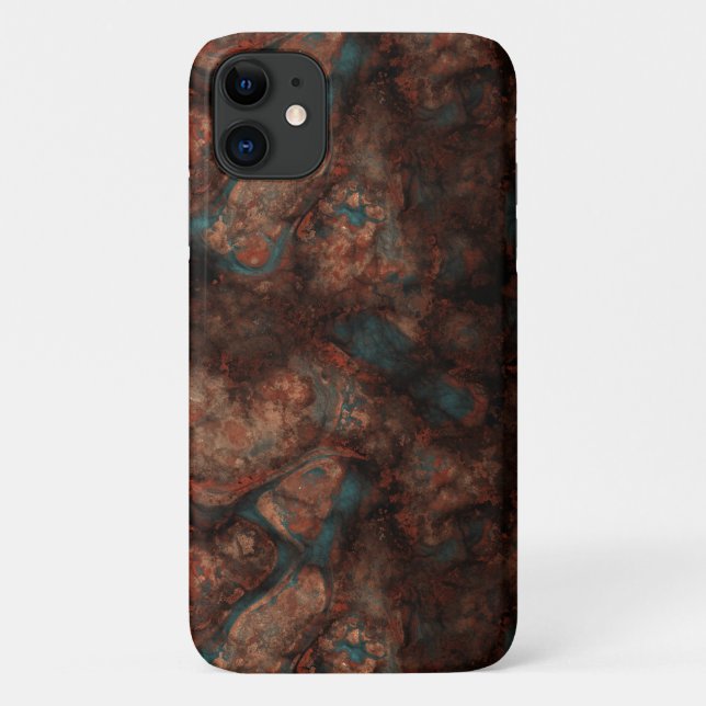 Rost und Blaustein Case-Mate iPhone Hülle (Rückseite)