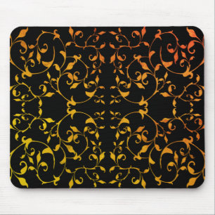 Rost und schwarz mousepad