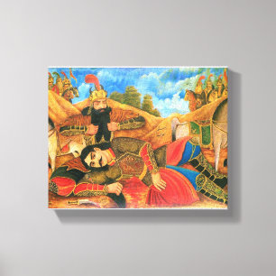 Rostam & Sohrab Print Leinwanddruck