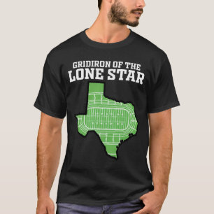 ROSTBRATTERN DES EINZELNEN STERNS - DALLAS FOOTBAL T-Shirt