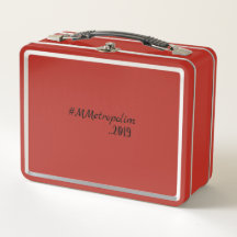 Rostfreier LUNCHBOX durch MMetropolim, während