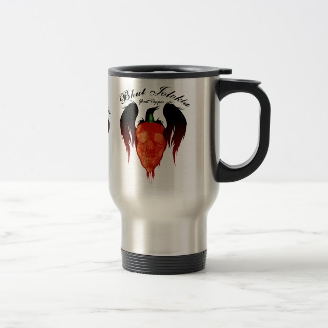 Rostfreier Stahl-Reise-Tasse des Reisebecher (Rechts)
