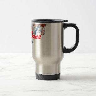 Rostfreier Stahl-Reisend-Tasse Java Jane Reisebecher