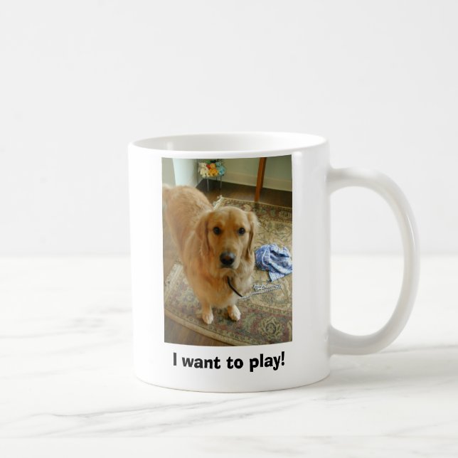 Rostig das golden retriever tasse (Rechts)