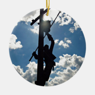 Rostig der Störungssucher Keramik Ornament