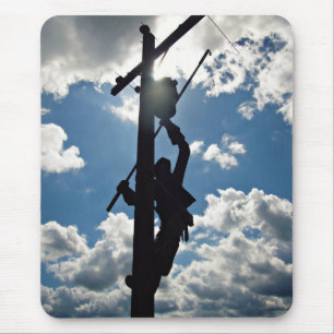 Rostig der Störungssucher Mousepad