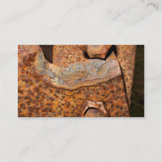 Rostige Bolzen-und Schrauben-Visitenkarten Visitenkarte