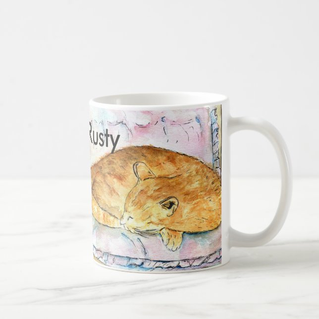 rostige Ernte 2, rostig Kaffeetasse (Rechts)