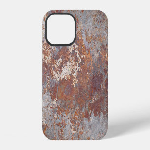 Rostige Metallstruktur Hintergrund iPhone 12 Hülle