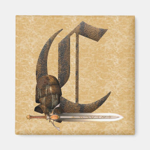 Rostige Ritter Anfangsc Magnet