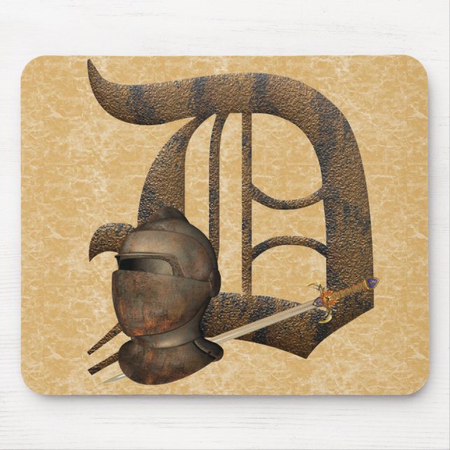 Rostige Ritter Anfangsd Mousepad (Vorne)