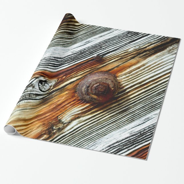 rostige Steppplatten Geschenkpapier (Ungerollt)