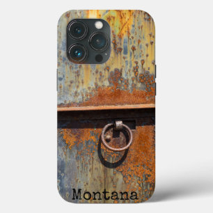 Rostige Tür mit individuellem Namen Case-Mate iPhone Hülle