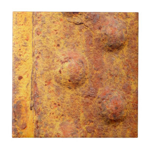Rostige vernietete Metallkeramikfliese Fliese